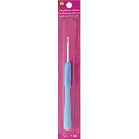Picture of Ergonomic Aluminum Crochet Hook Size E