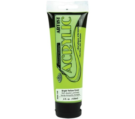 Picture of Essentials Acrylic Paint 4oz Bright Yellow Green