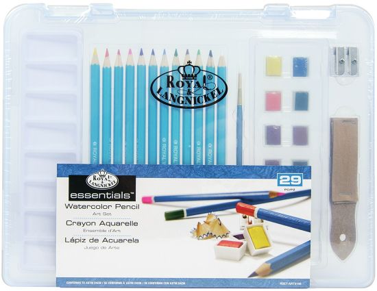 Picture of Essentials Clear View Art Set Watercolor Drawing