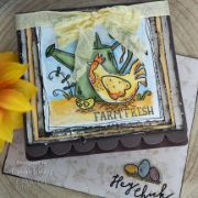 Picture of Creative Expressions 6"X4" Clear Stamp Set By Sam Poole-Hey Chick