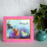 Picture of Creative Expressions 6"X4" Clear Stamp Set By Sam Poole-Hey Chick