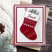 Picture of Creative Expressions Craft Dies By Jamie Rodgers-Christmas Stocking