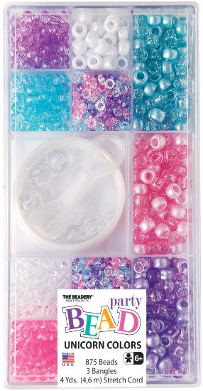 Picture of Party Bead Box Kit Unicorn