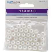 Picture of Pearl Beads Value Pack  10mm White 40/Pkg