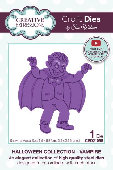 Picture of Creative Expressions Craft Dies By Sue Wilson-Vampire