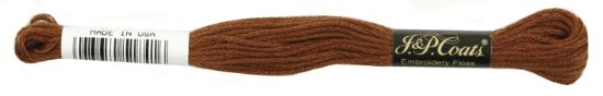 Picture of C&C 6-Strand Embroidery Floss 8.75yd Brown