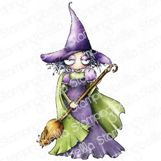 Picture of Stamping Bella Cling Stamp-Oddball OZ Wicked Witch