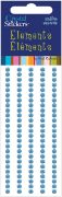 Picture of Crystal Stickers Elements 3mm Round 125/Pkg Light Blue