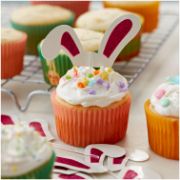 Picture of Cupcake Toppers 24/Pkg Bunny Ear Glitter
