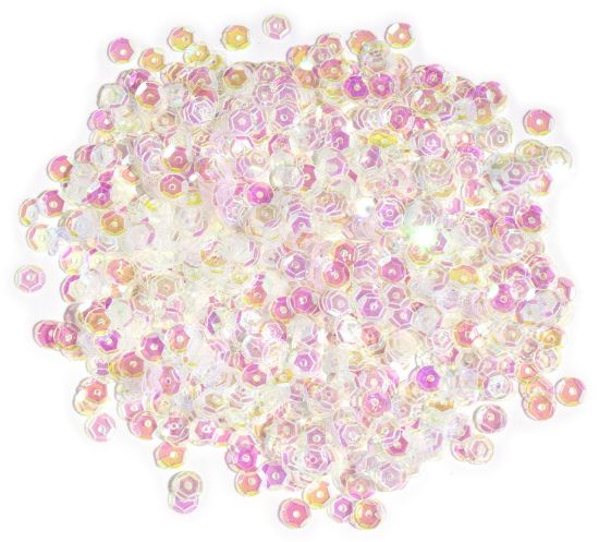 Picture of Cupped Sequins  Crystal Iridescent, 5mm 800/Pkg