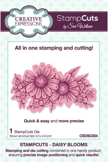 Picture of Creative Expressions StampCuts Dies By Sue Wilson-Daisy Blooms