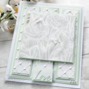 Picture of Creative Expressions Stencil Set By Jamie Rodgers-Poppy Garden