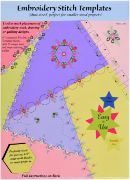 Picture of Creative Impressions Embroidery Stitch Template Set 4/Pkg