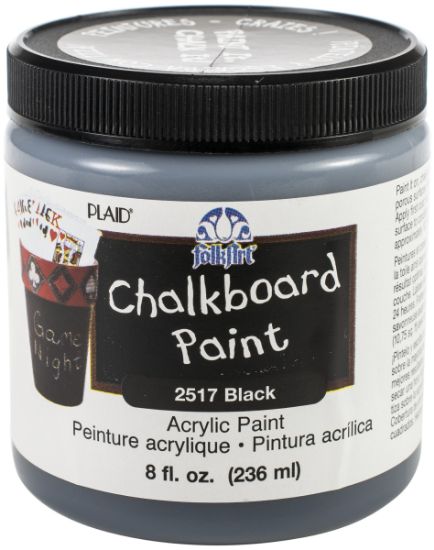 Picture of FolkArt Chalkboard Paint 8oz Black