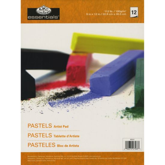 Picture of Essentials Pastels Artist Paper Pad 9"X12" 12 Sheets