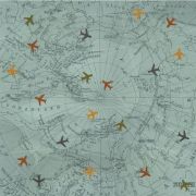 Picture of Here & There Double-Sided Cardstock 12"X12"-Travel Therapy