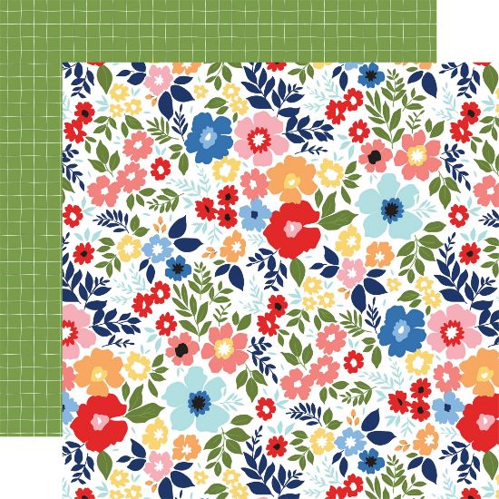 Picture of My Favorite Summer Double-Sided Cardstock 12"X12"-Best Day Blooms