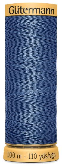 Picture of Natural Cotton Thread 110yd Dark Sky Blue