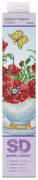 Picture of Diamond Dotz Simply Dotz Diamond Art Kit 12.6"X12.6"-Teatime Poppies