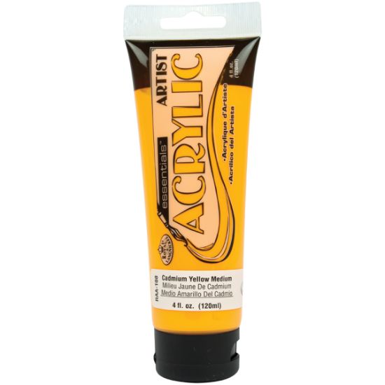 Picture of Essentials Acrylic Paint 4oz Cadmium Yellow