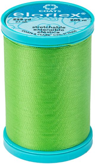 Picture of Eloflex Stretch Thread 225yd Lime
