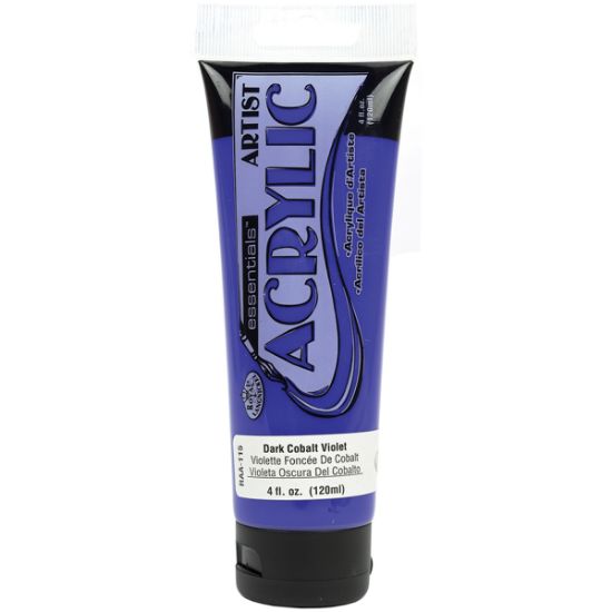 Picture of Essentials Acrylic Paint 4oz Dark Cobalt Violet