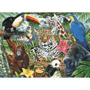 Picture of Paint By Number Kit Artist Canvas Series 11"X14" Zoo Montage