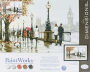 Picture of Paint Works Paint By Number Kit 20"X12" Thames View