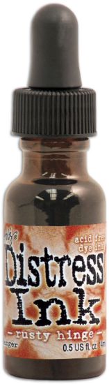 Picture of Distress Pad Re-Inker .5oz Rusty Hinge