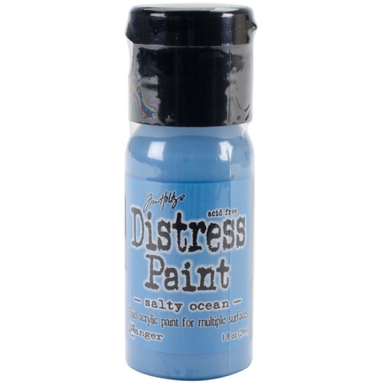 Picture of Distress Paint Flip Top 1oz Salty Ocean