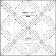 Picture of Half-Square Triangles On A Roll  50' 1.25" Finished Size