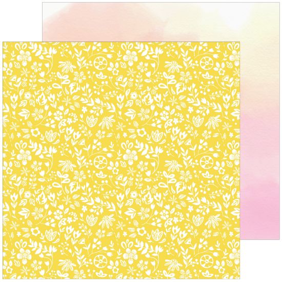 Picture of Happy Heart Double-Sided Cardstock 12"X12"-Sunny & Bright