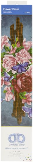Picture of Diamond Dotz Diamond Embroidery Facet Art Kit 16"X20" Flower Cross