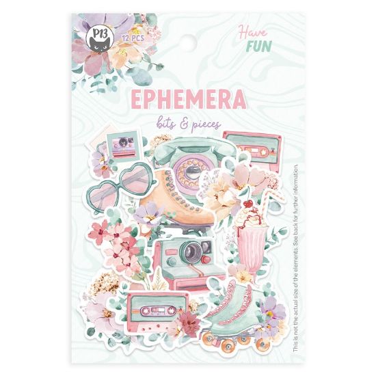 Picture of Have Fun Ephemera Cardstock Die-Cuts 12/Pkg-Elements