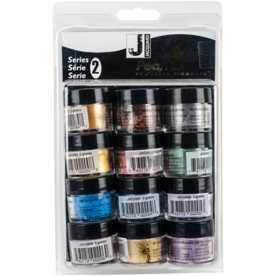 Picture of Jacquard Pearl Ex Powdered Pigments 3g 12/Pkg Series 2