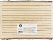 Picture of Natural Bark Edge Letter Board With Letters 16"X11"-13"X.63"