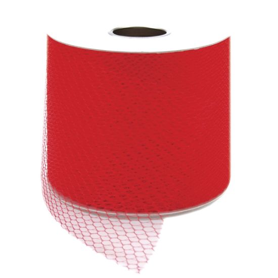 Picture of Net Mesh 3" Wide 40yd Spool Red