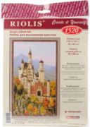 Picture of Neuschwanstein Castle Counted Cross Stitch Kit 13.75"X23.5" 14 Count