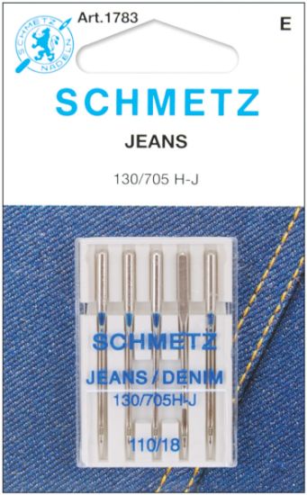Picture of Jean & Denim Machine Needles Size 18/110 5/Pkg
