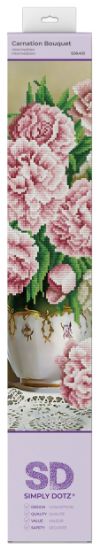 Picture of Diamond Dotz Simply Dotz Diamond Art Kit 17.7"X23.6"-Carnation Bouquet