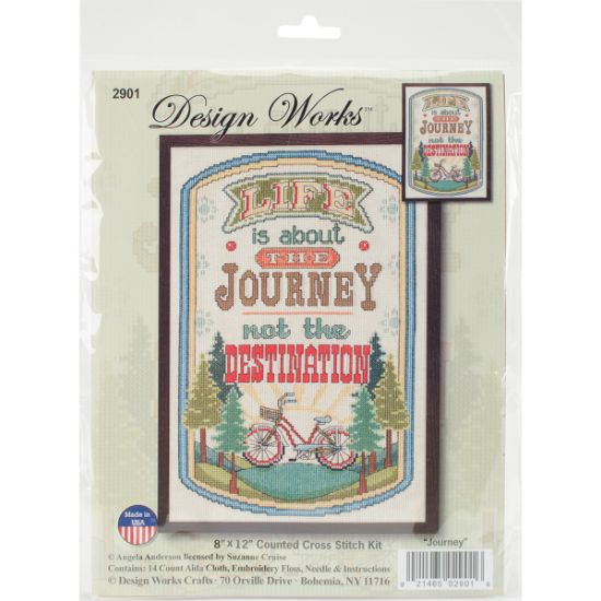 Picture of The Journey Counted Cross Stitch Kit 8"X12" 14 Count
