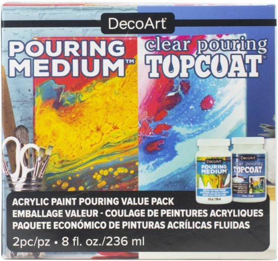 Picture of Acrylic Paint Pouring Value Pack 2/Pkg 8oz Each