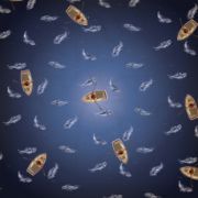 Picture of Pirates Double-Sided Cardstock 12"X12"-Pirates Life