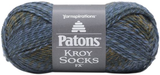 Picture of Patons Kroy Socks FX Yarn Deep Sea