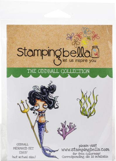 Picture of Stamping Bella Cling Stamps Oddball Mermaid Set