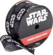 Picture of Star Wars Ribbon 1-1/2"X9' Black & White