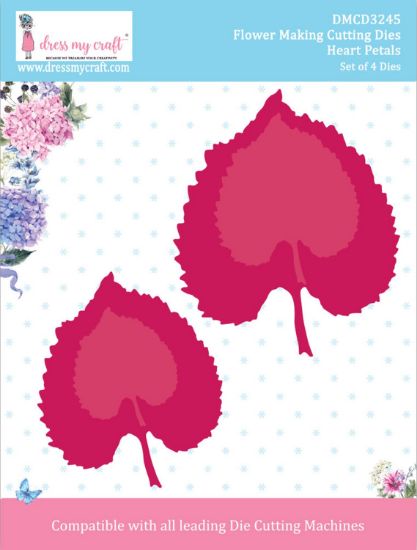 Picture of Dress My Craft Dies-Flower Making-Heart Petals