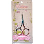 Picture of Heirloom Embroidery Scissors Leaf Handle 4" Copper