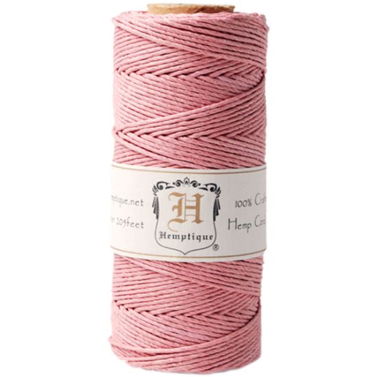 Picture of Hemp Cord Spool 20lb 205' Dusty Pink