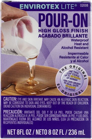 Picture of EnviroTex Lite Pour-On High Gloss Finish 8oz  